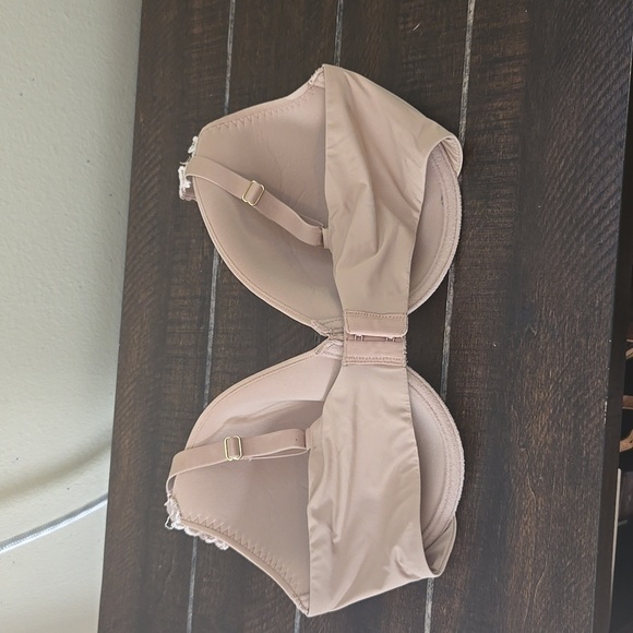 Natori Beige/Cream Pure Luxe Full Fit Contour Underwire Bra Size 34DD - Picture 5 of 9